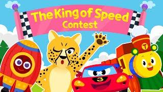 Who Is the King of Speed  BEST Kids Story-Song  Nursery Rhymes & Kids Songs