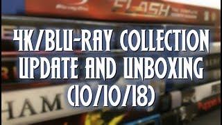 4KBLU RAY COLLECTION UPDATE AND UNBOXING 101018