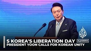 Vision for peace South Korean president calls for unity on the peninsula