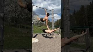 Double one arm front lever #calisthenics #fitness #gymworkout #thebeast #sports #frontlever