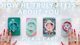 PICK A CARDHow Does He *truly* Feel About You? UNCENSOREDPSYCHIC READING⭐️*Zodiac-Based🪐‍️