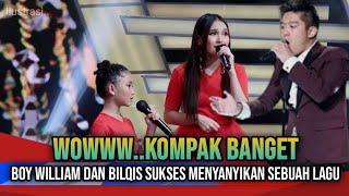 MENYITA PERHATIAN PUBLIK  BOY WILLIAM DAN BILQIS ANAK AYU TING TING KOMPAK NYANYIKAN LAGU