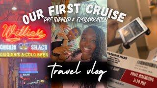 CARNIVAL VALOR CRUISE AUG. 2023 NEW ORLEANS  BOURBON STREET PRE TURNUP & EMBARKATION  JAS & DAI TV