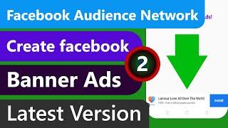 How to create Facebook banner ads in android studio  Facebook Banner Ads Integration