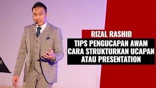 Tips Pengucapan awam - Cara Strukturkan ucapan  presentation