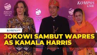 Full Dikawal Ketat Detik-Detik Wapres AS Kamala Harris Disambut Jokowi Gala Dinner KTT ASEAN