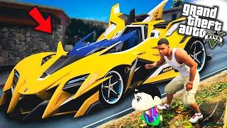 GTA 5 Franklin Stealing Super CarShinchan Save Franklin in GtaV