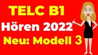 TELC B1 Hören 2023   Telc & DTZ & ÖSD  Prüfung Hörverstehen Neu Modell 3