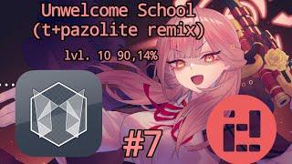 Malody Gameplay #7 Unwelcome School t+pazolite remix lv.10  9014% 𒊹︎︎Key𒊹︎︎︎