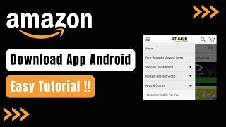 How to Download Amazon App on Android 