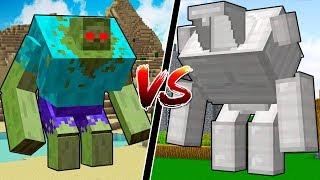 NEW MINECRAFT GOLEM vs MUTANT CREATURES