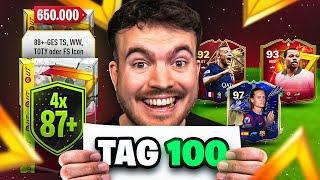 TAG 100 XXL SPECIAL WAS ERREICHT man in EA FC 24 ohne FC POINTS?  Experiment