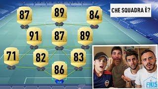  INDOVINA la SQUADRA dalla VALUTAZIONE dei GIOCATORI - FIFA QUIZ wFius Gamer Ohm & Tatino