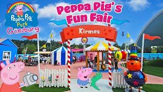 Explore Peppa Pigs Fun Fair at Peppa Pig Park Günzburg Germany June 2024 4K