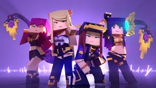 EnchantedMob  KDA - POPSTARS Minecraft Music Video