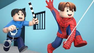 ROBLOX Brookhaven RP - FUNNY MOMENTS SPIDER-MAN Jailbreak  Roblox Jack