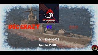 DSC CRAZY vs 无名ᵂᴹ  Fanplay Indonesia League Turnament S3  MODERN WARSHIPS