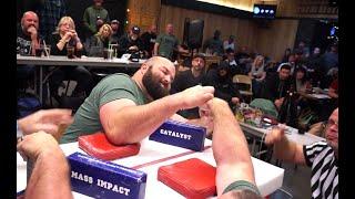 SuperMatch ARMWRESTLING  Bj FOKAKIS vs Devin MACKIN