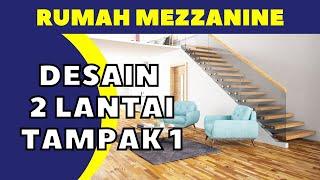 REVIEW RUMAH TIPE MEZZANINE SURABAYA rumah 2 lantai terlihat 1