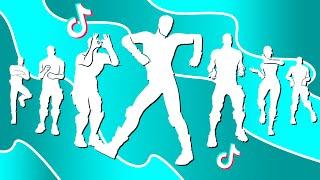 All Popular TIKTOK Dances & Emotes in Fortnite Entranced Pull Up Get Griddy Forget Me Not