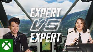 Real Pilot Takes Gamer on a check ride in Microsoft Flight Simulator  Expert VS Expert