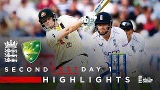 Smith Starts Strong with 85*  Highlights - England v Australia Day 1  LV= Insurance Test 2023