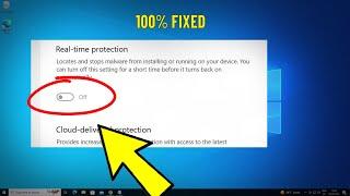 Fix Cant turn On Real-time Protection Windows Defender on windows 1011  real time wont turn on 