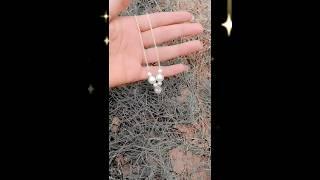 how to makepearl necklace making at home #diy necklace making @diy by anushka