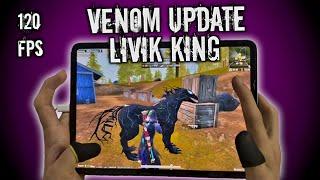 NEW VENOM UPDATE  BEST UPDATE EVER  120 FPS  4-FINGERS CLAW IPAD PRO HANDCAM  PUBG MOBILE