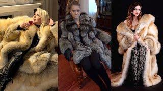 Most Popular Flattering Collection Fur Coat for Girls#winter dress #furcoat #Gucci #hollywood #trend