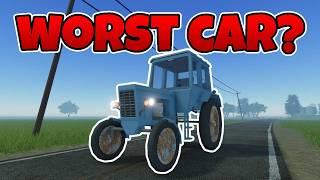 Dusty Trip Tractor Acceleration and Top Speed Test