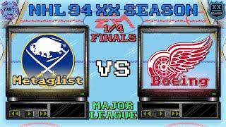 NST. NHL 94 ONLINE. SEASON 20. Stanley Cup Playoffs. 14 Finals. Metaglist BUF vs. Boeing DET