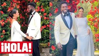 El futbolista Iñaki Williams y Patricia Morales se casan en una divertida boda llena de música