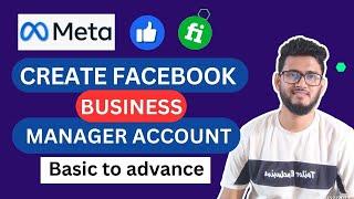 How To Create Facebook Business Manager Account 2024  FB business account setup