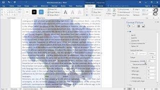 How to Make an Image Transparent in Word Make an Image Transparent in Word Document Background