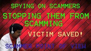 SAVING A VICTIM FROM TECH SCAMMERS