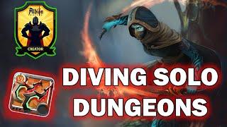 Solo Dungeon Diving with Deathgiver  Albion Online  Into the Fray