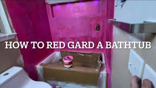 How to red gard waterproofing and crack resistant membrane instructions and application apply ￼