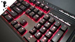 Corsair K68 Review with Sound Test Spill Resistant + Media Keys