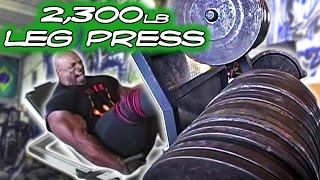 Ronnie Coleman - 2300 lb leg press  Ronnie Coleman