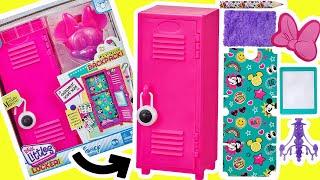 Real Littles Locker and Backpack Disney Minnie Mouse with LOL Surprise OMG