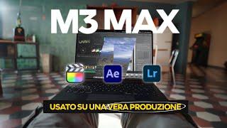 NUOVO   MACBOOK PRO M3 MAX  Utilizzato durante una VERA PRODUZIONE