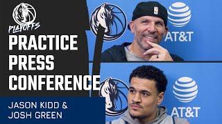 Jason Kidd & Josh Green  Practice Press Conference  051724