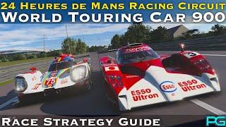 Gran Turismo 7 - World Touring Car 900 - 24 Heures de Mans Racing Circuit   Race Strategy Guide