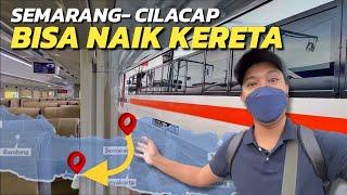 JALURNYA MEMBELAH PULAU JAWA  150 Ribu Full Trip Kereta Kamandaka Semarang - Cilacap