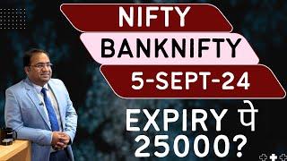 Nifty Prediction and Bank Nifty Analysis for Thursday  5 September 24  Bank NIFTY Tomorrow