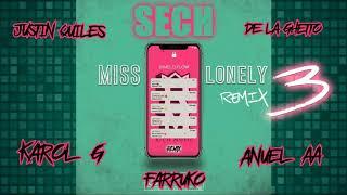 Sech - Miss Lonely Remix 3 - Ft. Anuel AA Farruko Karol G De la Ghetto Justin Quiles