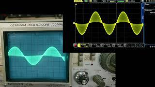 #1260 Carrier Modulation Analog vs Digital Oscilloscope