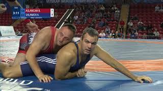 Round 1 FS - 130 kg B. ASLANCAN TUR v. A. SALAMOV RUS