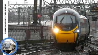 Trains at Glasgow Central